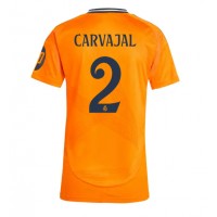 Real Madrid Daniel Carvajal #2 Replika Bortatröja Dam 2024-25 Kortärmad